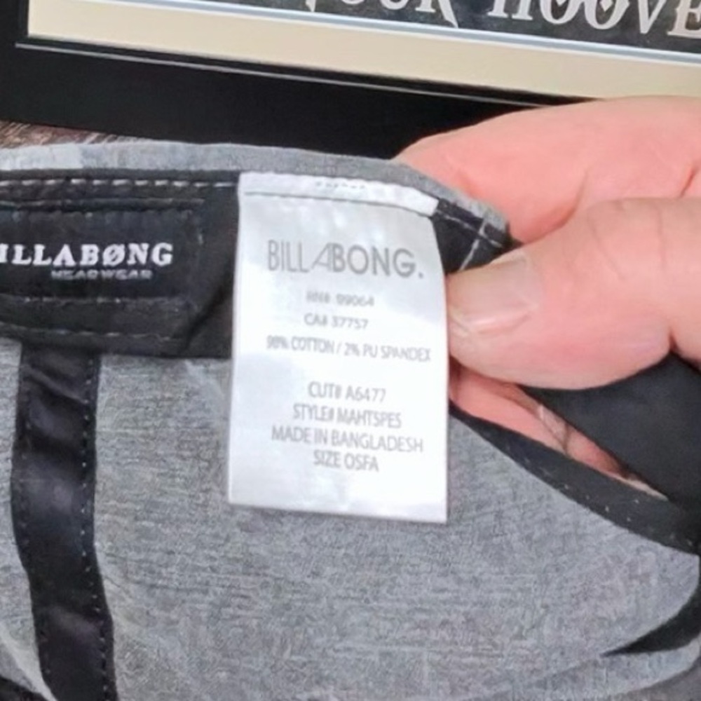Billabong Gray Tie-Dye Hat - Picture 4 of 4